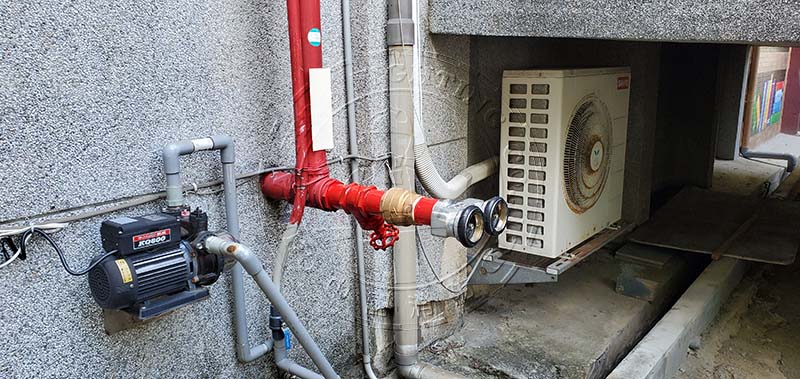 泰山區中國消防工程實績之送水口更新-後