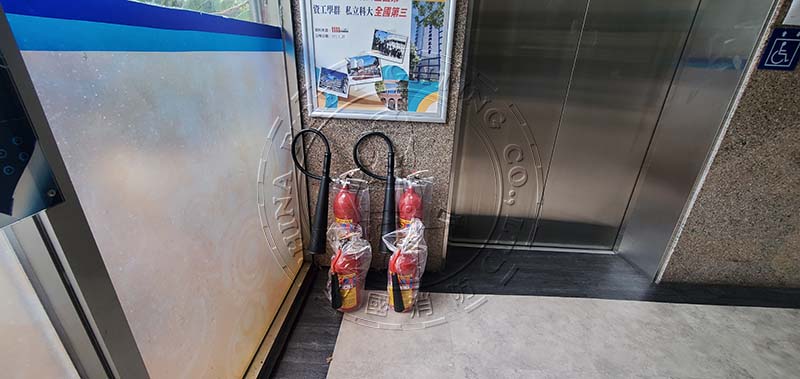 泰山區中國消防工程作業CO2手提式滅火器
