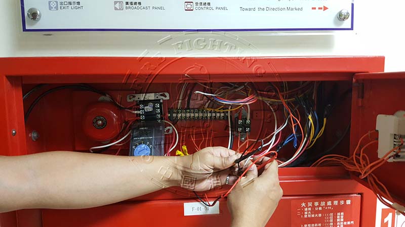 泰山區中國消防工程作業火警綜合盤檢修